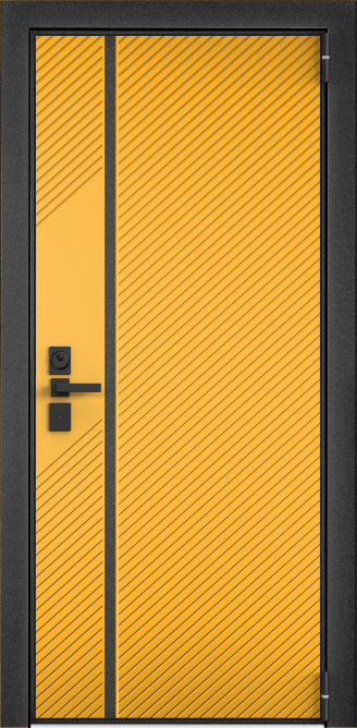 ULTIMATUM NEXT, Панель MDF с лакокрасочным покрытием, Lines-R, ЛКП Цитрус в Ульяновске