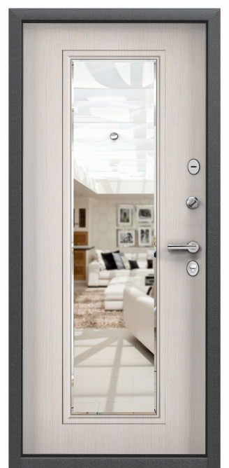 DELTA PRO MP, Панель MDF с ПВХ покрытием, СК6-СМ, Лиственница белая (арт. ПВХ Лиственница белая) в Ульяновске